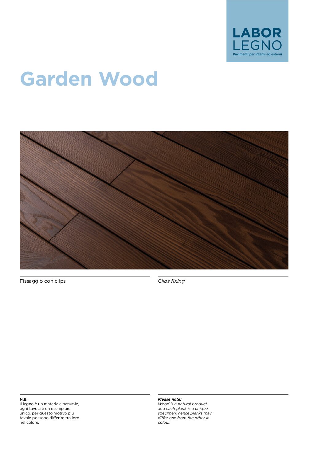 Data sheet Garden Wood Cover