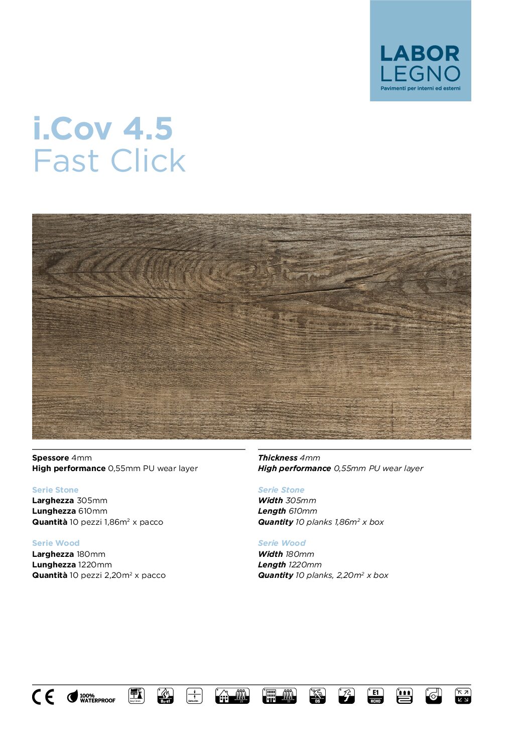 Data sheet i.Cov 4.5 Fast Clic Cover